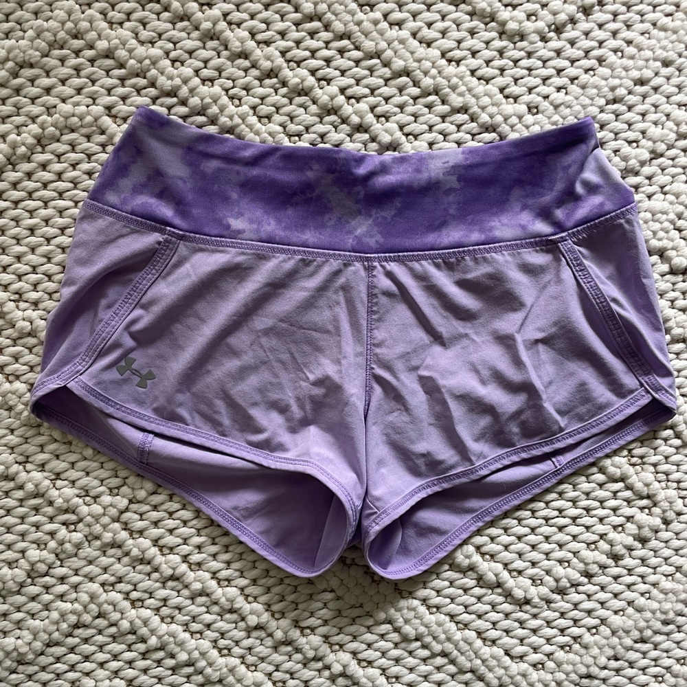Under Armour Lavender Performance Shorts